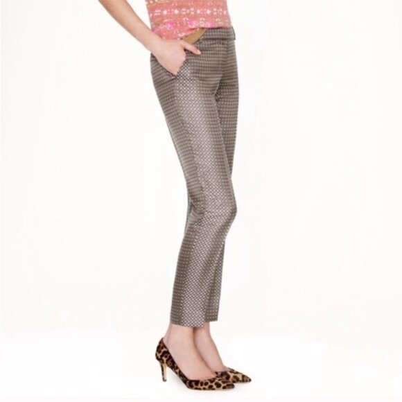 J. Crew Collection 100% Silk Trousers Size 4 - Picture 2 of 13